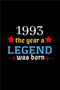 1993 The Year A Legend Was Born