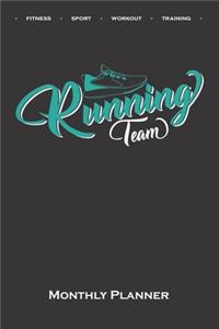 Running Team Monthly Planner