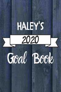 Haley's 2020 Goal Book