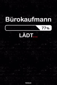 Bürokaufmann Lädt... Notizbuch