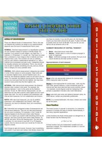 Math 1 Common Core 9th Grade (Speedy Study Guides)