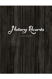 Notary Records Journal