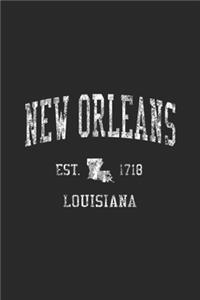 New Orleans est 1718 Louisiana