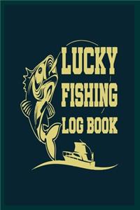 Lucky Fishing Log Book