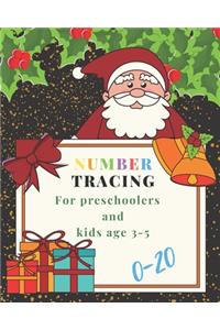 0-20 Number tracing for Preschoolers and kids Ages 3-5
