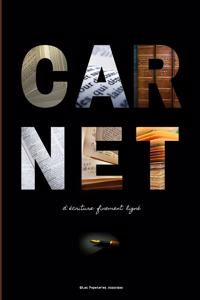 Carnet d'écriture finement ligné