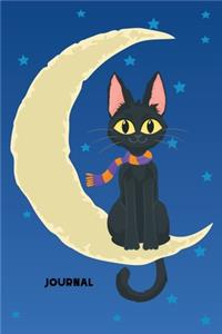 Black Cat Journal for Kids Composition Book Cat Collection