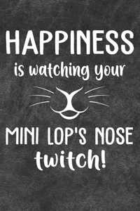 Happiness Is Watching Your Mini Lop's Nose Twitch