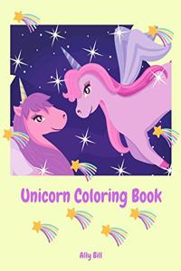Unicorn Coloring Book