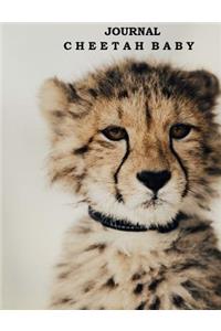Cheetah Baby Journal