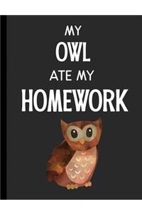 My Owl Ate My Homework
