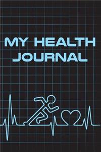 My Health Journal - Notebook for fitness and healthy feeding