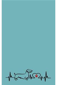 Dachshund Dotted Notebook