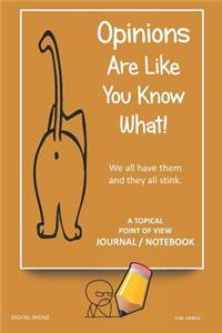 A Topical Point of View Journal Notebook