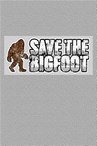 Save the Bigfoot