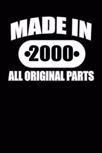 Made in 2000 All Original Parts