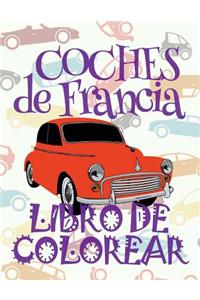 ✌ Coches de Francia ✎ Libro de Colorear Carros Colorear Niños 9 Años ✍ Libro de Colorear Para Niños