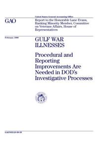 Gulf War Illnesses: Procedural and Reporting Improvements Are Needed in Dods Investigative Processes