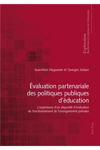 Évaluation Partenariale Des Politiques Publiques d'Éducation