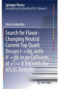 Search for Flavor-Changing Neutral Current Top Quark Decays T → Hq, with H → Bb̅, in Pp Collisions at √s = 8 TeV with the Atlas Detector