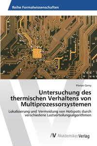 Untersuchung des thermischen Verhaltens von Multiprozessorsystemen