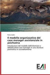 modello organizzativo del case manager assistenziale in psichiatria