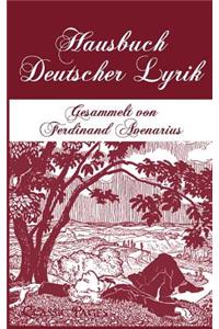 Hausbuch Deutscher Lyrik: Gesammelt Von Ferdinand Avenarius. Mit Zeichnungen Von Fritz Phil. Schmidt