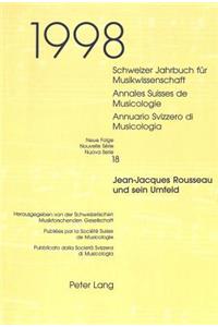 Schweizer Jahrbuch Fuer Musikwissenschaft- Annales Suisses de Musicologie- Annuario Svizzero Di Musicologia