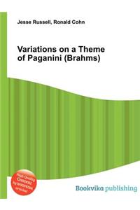 Variations on a Theme of Paganini (Brahms)