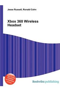 Xbox 360 Wireless Headset