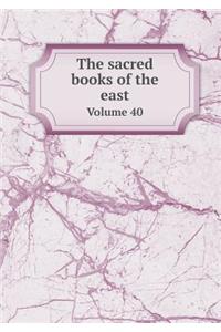 The Sacred Books of the East Volume 40