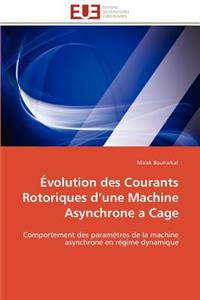 �volution Des Courants Rotoriques D Une Machine Asynchrone a Cage