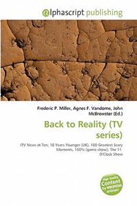 Back to Reality (TV Series)