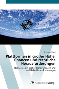 Plattformen in großer Höhe