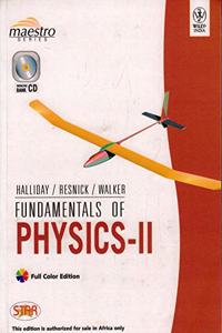 FUNDAMENTALS OF PHYSICS - II {WITH CD-ROM}