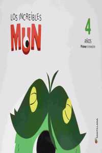 Los increibles MUN, carpeta 4 anos - 1 trimestre