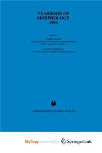 Yearbook of Morphology 1993