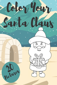 Color Your Santa Claus