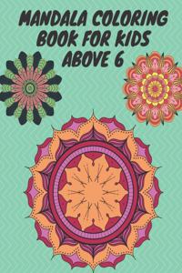 mandala coloring book for kids above 6