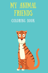 My animal friends Coloring book