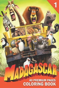 Madagascar Coloring Book Vol1