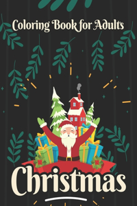 Christmas coloring book for adults