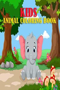 Kids Animal Coloring Book