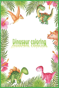 Dinosaur coloring