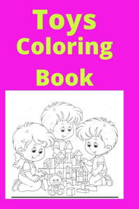 Toys Coloring Book