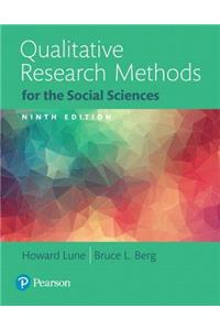 Qualitative Research Methods for the Social Sciences