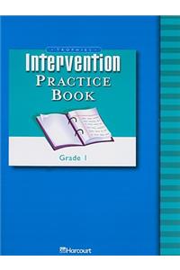 Trophies: Intervention Practice Book (Consumable) Grade 1