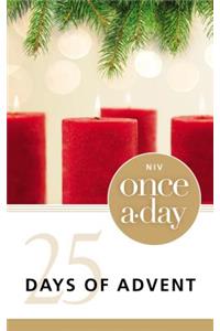 Niv, Once-A-Day 25 Days of Advent Devotional, Paperback