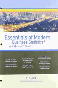 Bundle: Essentials of Modern Business Statistics with Microsoft Excel, Loose-Leaf Version, 8th + Mindtap, 1 Term Printed Access Card