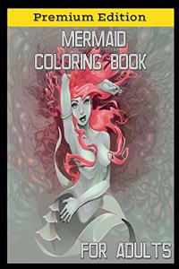 Mermaid Coloring Book for Adults